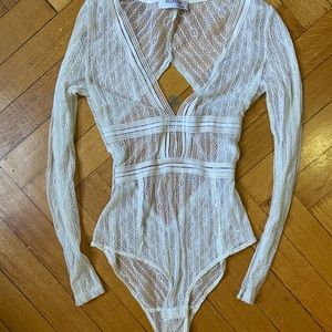 Nasty Gal Lace bodysuit